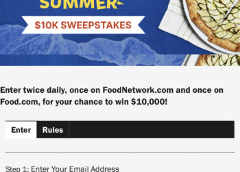 Food Network and Food.Com are giving you a chance to win 💰$10,000.00 💰this Summer.