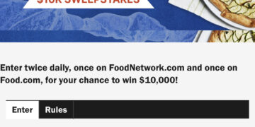 Food Network and Food.Com are giving you a chance to win 💰$10,000.00 💰this Summer.