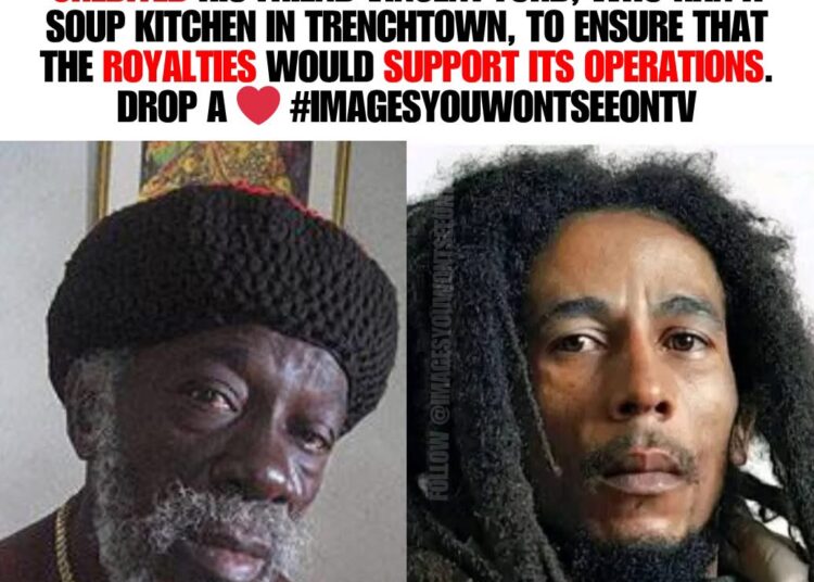 The Legend Bob Marley Credited His Friend w/ Writing “No Woman No Cry” to Support His Friend’s Store